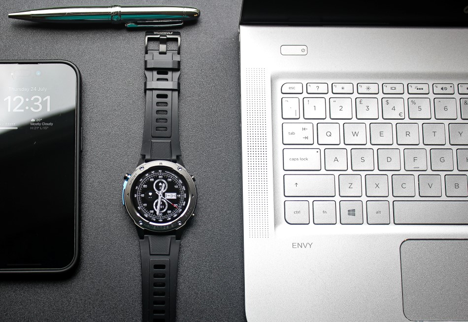 Wolf Alpha Warrior Smart Watch - lifestyle image